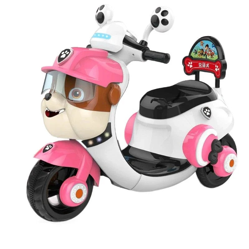 Paw Patrol Kids Ride On Electric Scooter 6V For 2-8Years