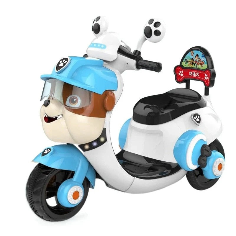 Paw Patrol Kids Ride On Electric Scooter 6V For 2-8Years