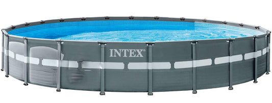 INTEX 24ft x 52" Ultra XTR Frame Pool Set With Sand Filter Pump , Ladder, Pool Cover Ground Cloth