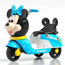 Minnie Mouse Kids Ride On Electric Scooter Rechargeable 6V For Ages 2-8Years