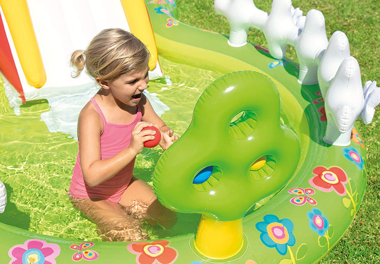 INTEX My Garden Play Center Pool 9'6" L x 5'11" W x 3'5" H