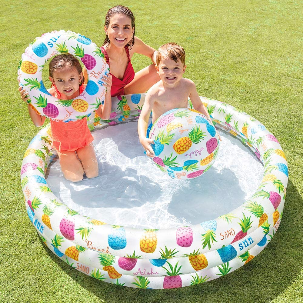 INTEX Fishbowl Pool (52" x 11") With Ball And Tube