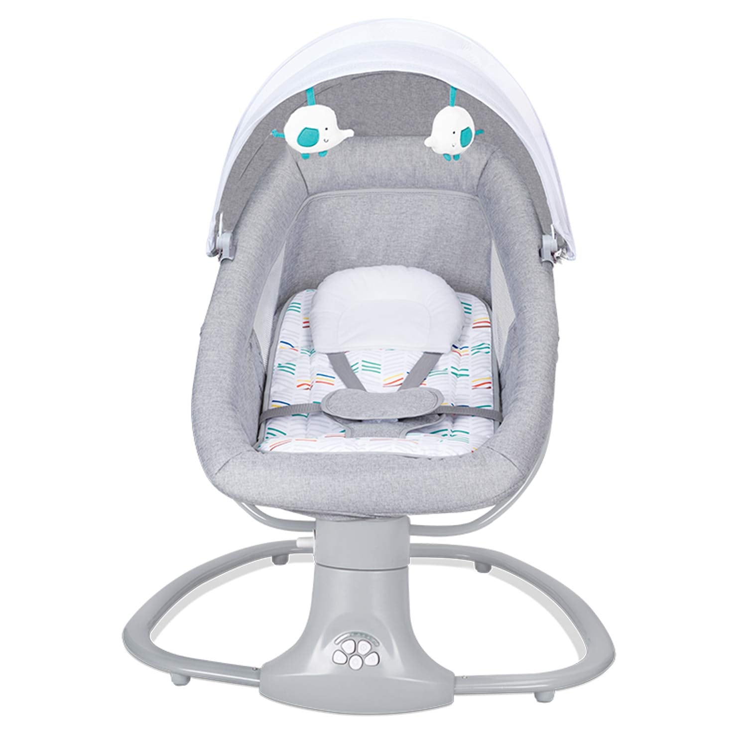 Mastela Baby Swing for Infants Rocking Chair with Remote Control 3-in-1 Adjustable backrest Baby Bouncer Electric Adjustable Rocking Chair