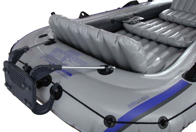 INTEX Excursion 3 Boat Set + Aluminium Oars + Pump L10.3ft x W5.4 ft x H1.4ft