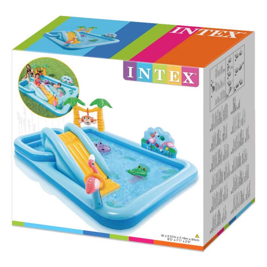 INTEX Jungle Adventure Play Center 2.44m x 1.98m x 71cm