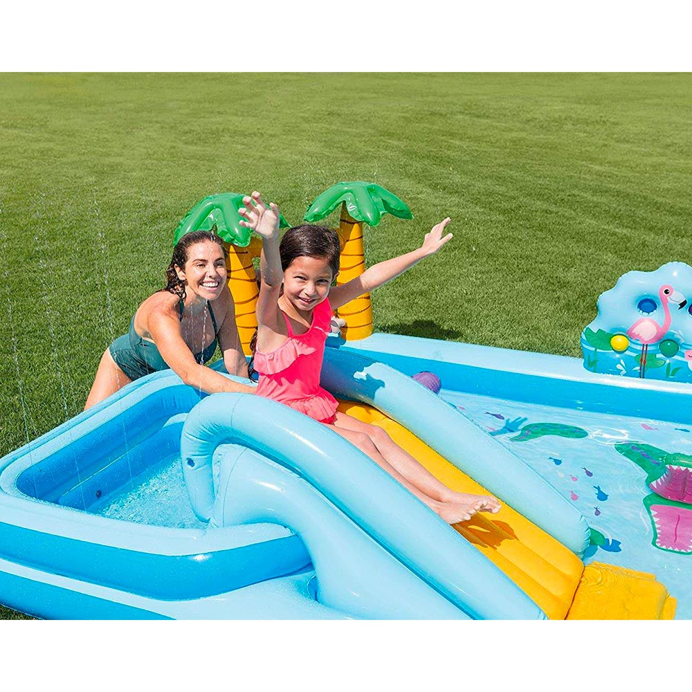 INTEX Jungle Adventure Play Center 2.44m x 1.98m x 71cm