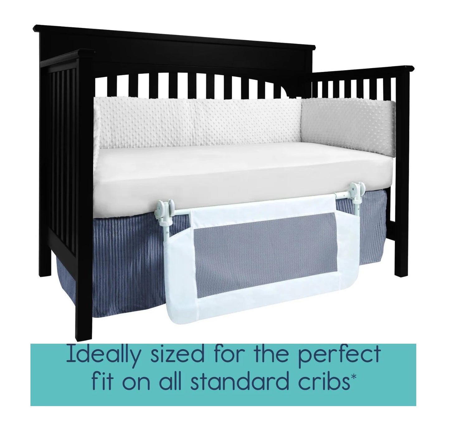 Dex Baby Safety Bed Rail 36" x 17.5" Extra Tall