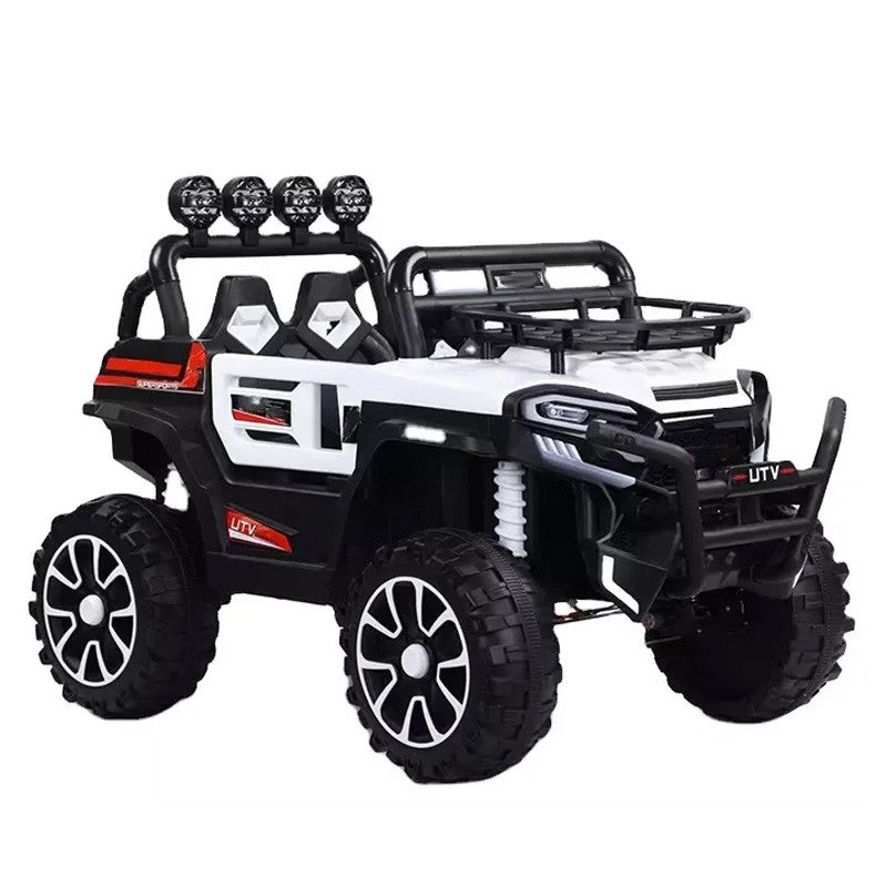 Jeep UTV Kids Ride On Electric Jeep EV Big Size (2–10 Years) 5 Motors with Remote and Music