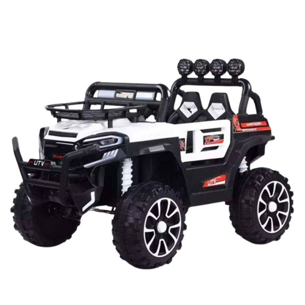 Jeep UTV Kids Ride On Electric Jeep EV Big Size (2–10 Years) 5 Motors with Remote and Music