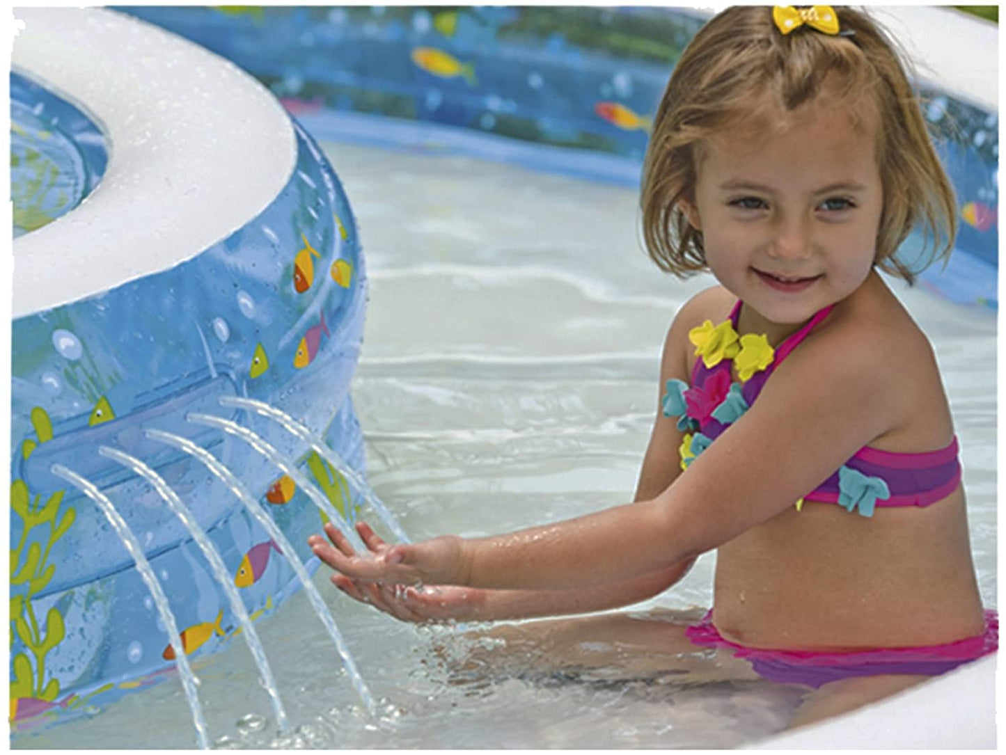 INTEX Wishing Well Pool ( 100" W x 14" H )