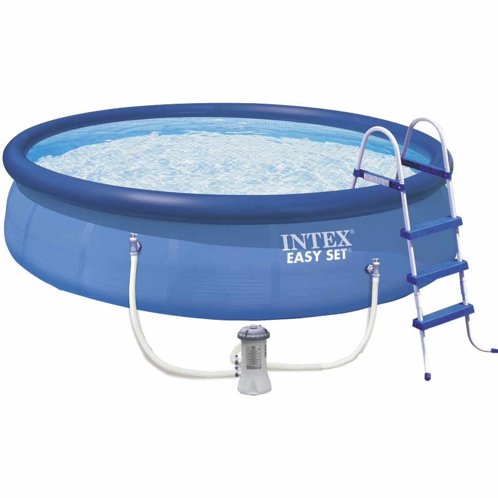 INTEX (15' X 42") Easy Set Pool With Accessories