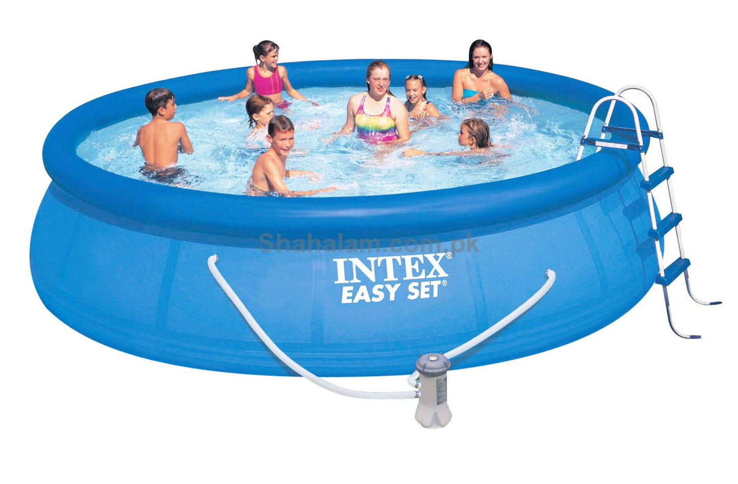 INTEX Easy Set Pool (15' X 48") With Safety ladder, Ground Cloth, Pool Cover, 28168