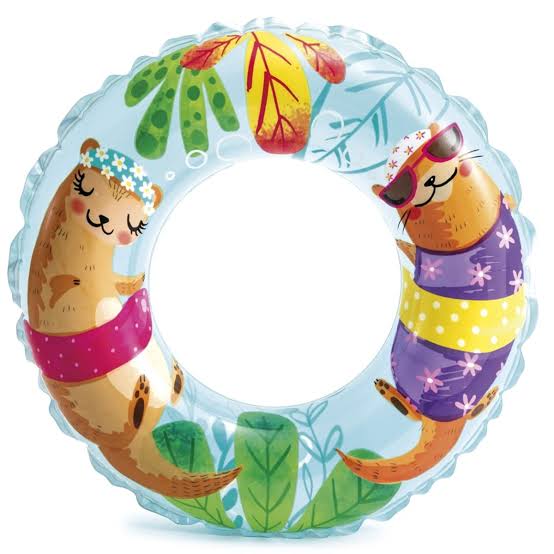 INTEX Transparent Swim Ring ( 24" )