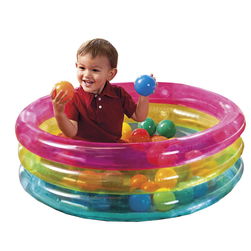 INTEX Classic 3 Ring Inflatable Baby Ball ( 34'' x 10'' )