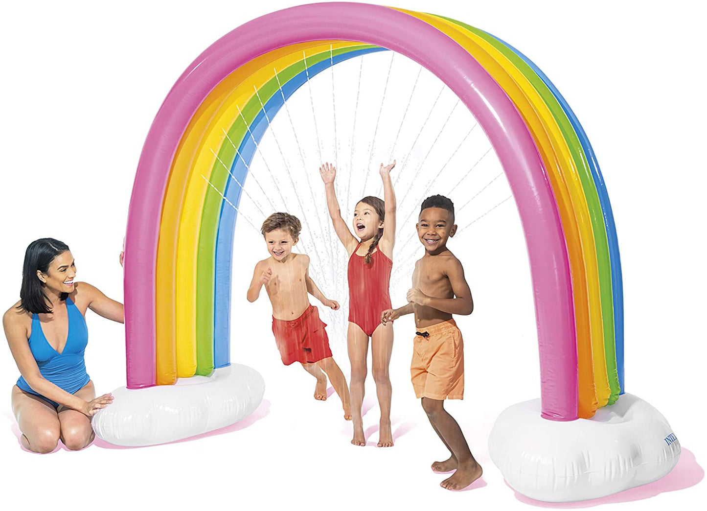 INTEX Rainbow Cloud Sprinkler (9'10" x3'7" x5'11" )