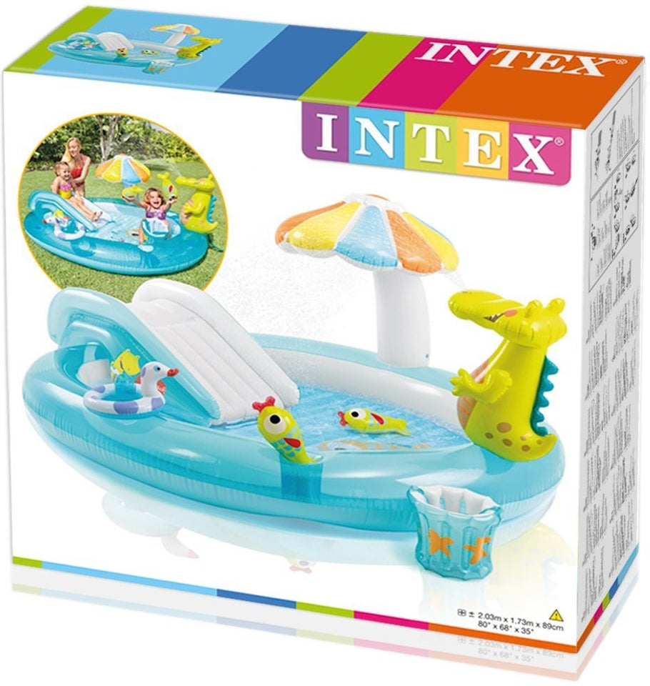 Intex Gator Play Cener ( 6'8" L x 5'8" W x 2'11" H )