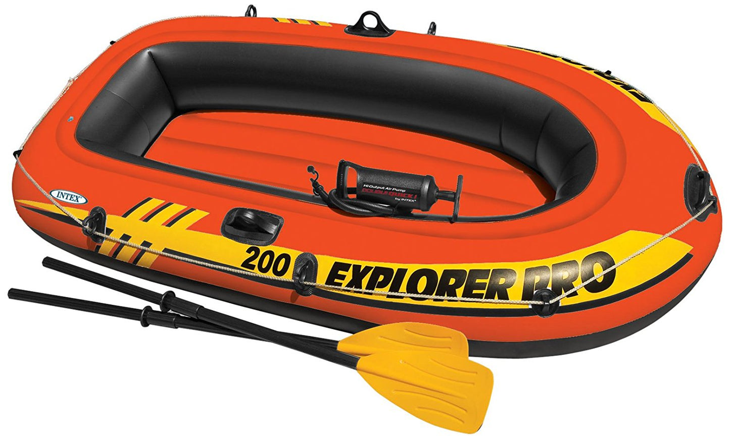 INTEX Boat Explorer 200 For 2 Person 95 KG (58" X 33" X 14" )