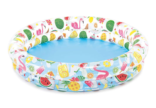 INTEX Stars Kiddie 2 Ring Circles Swimming Pool (48" X 10")