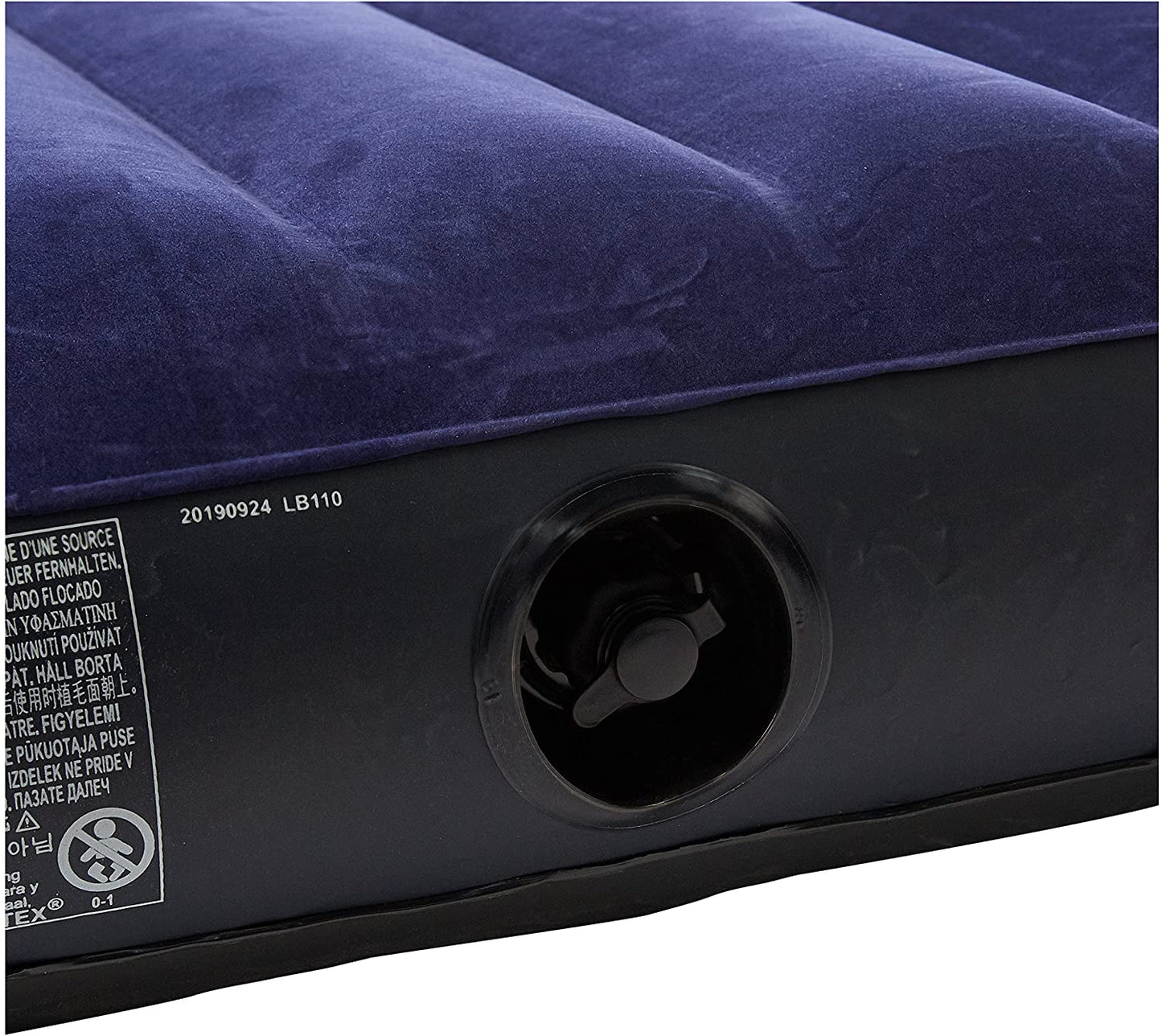 INTEX Airbed 39"x75"x10" Twin Size Classic Downy Dura-Beam With Fiber-Tech Technology Standard Series