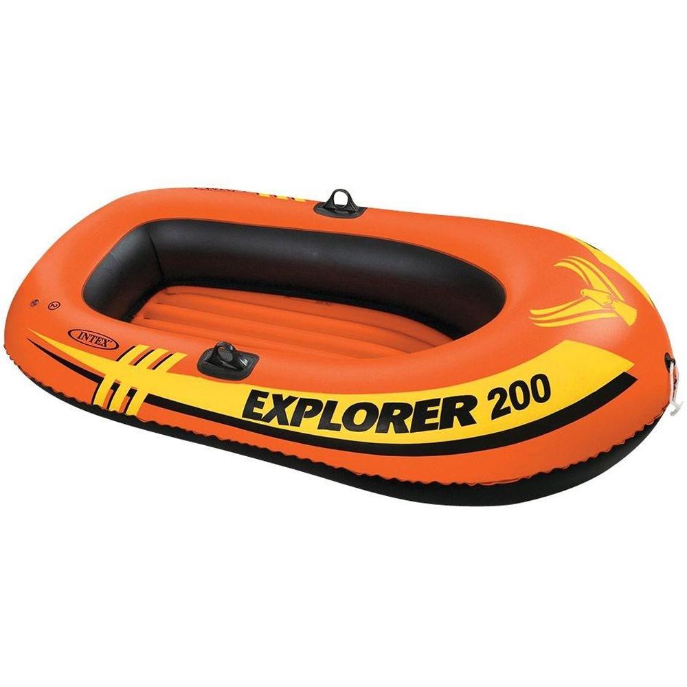 INTEX Boat Explorer 200 For 2 Person 95 KG (58" X 33" X 14" )