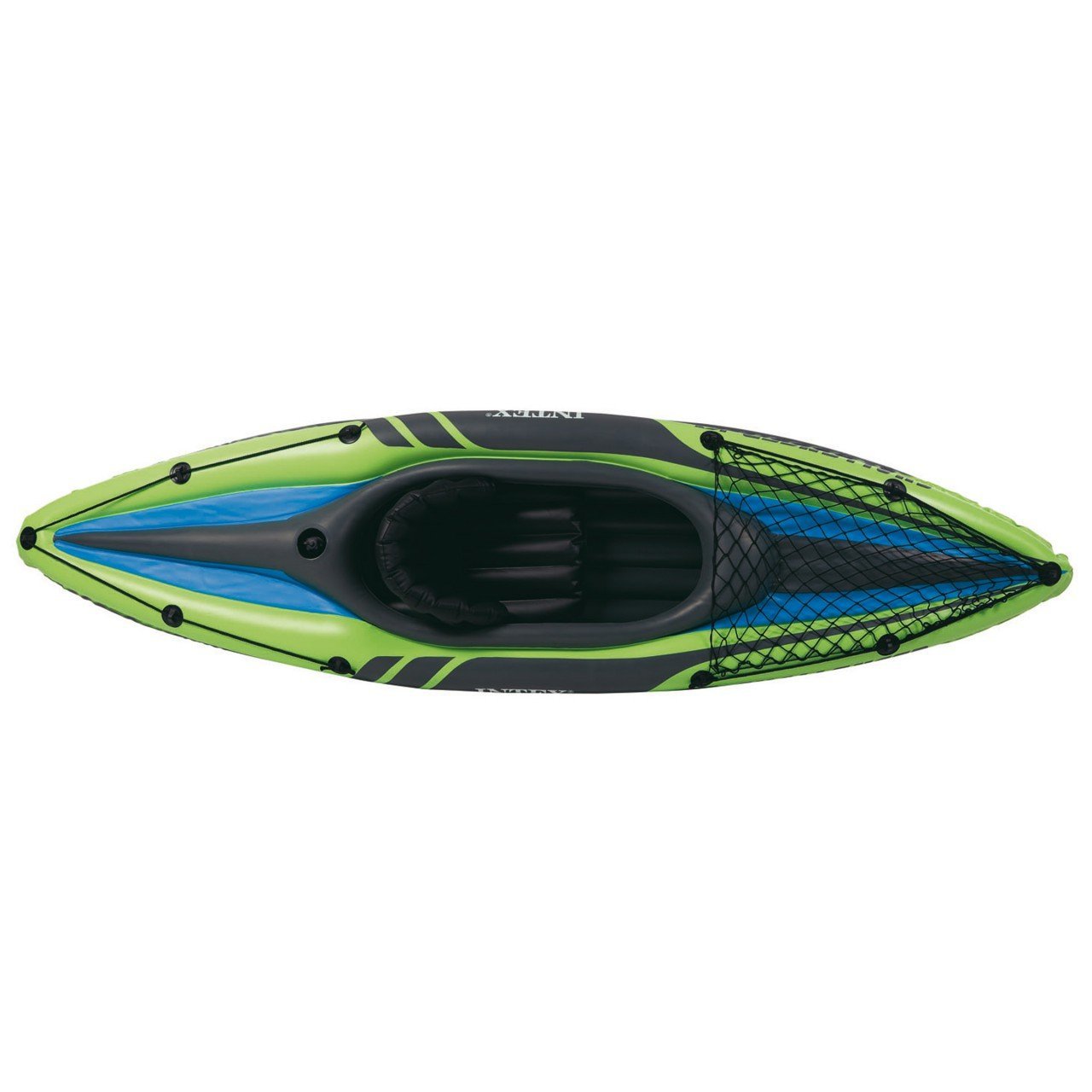 INTEX Boat Challenger K1 Kayak 1 Person With 86" Aluminum Oars & Air Pump