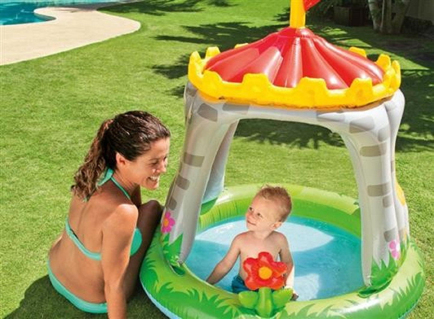 INTEX Royal Castle Baby Pool ( 48" D x 48" H )