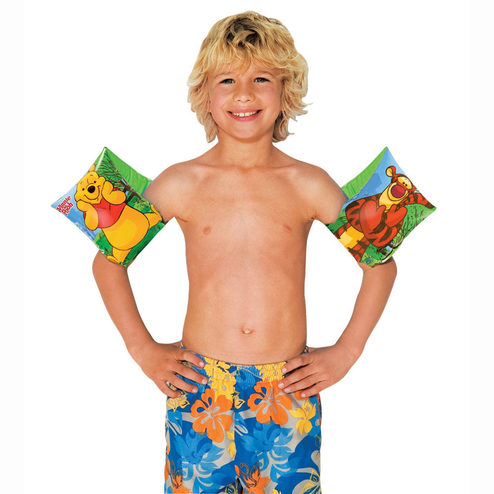 INTEX Winnie The Pooh Deluxe Arm Bands ( 9'' x 6'' )