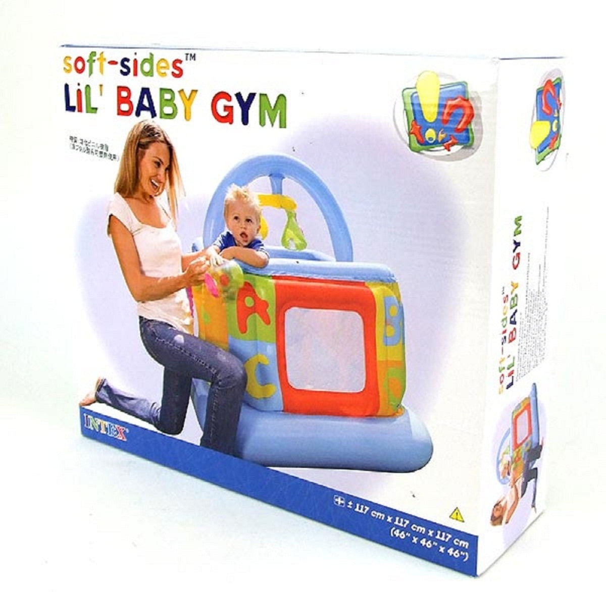 INTEX Soft-Sides Lil' Baby Gym ( 46" X 46" x 46" )