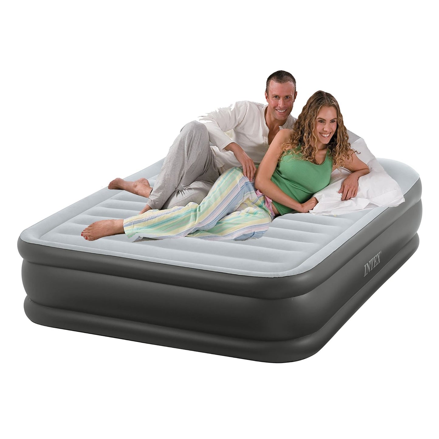 INTEX Deluxe Pillow Rest Raised Bed ( 60" x 80" x 16 1/2" )